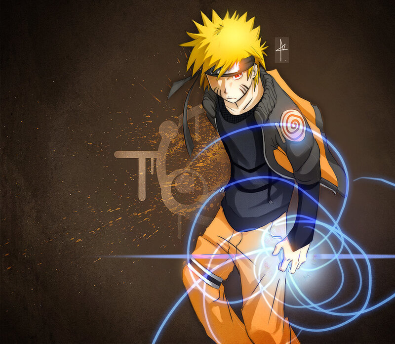 Naruto in action pose
