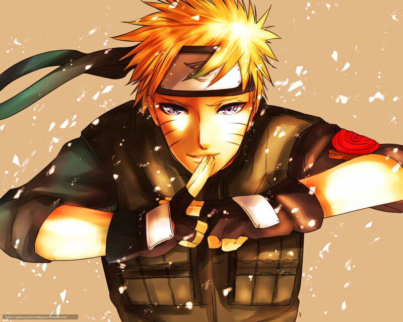 Naruto in action pose