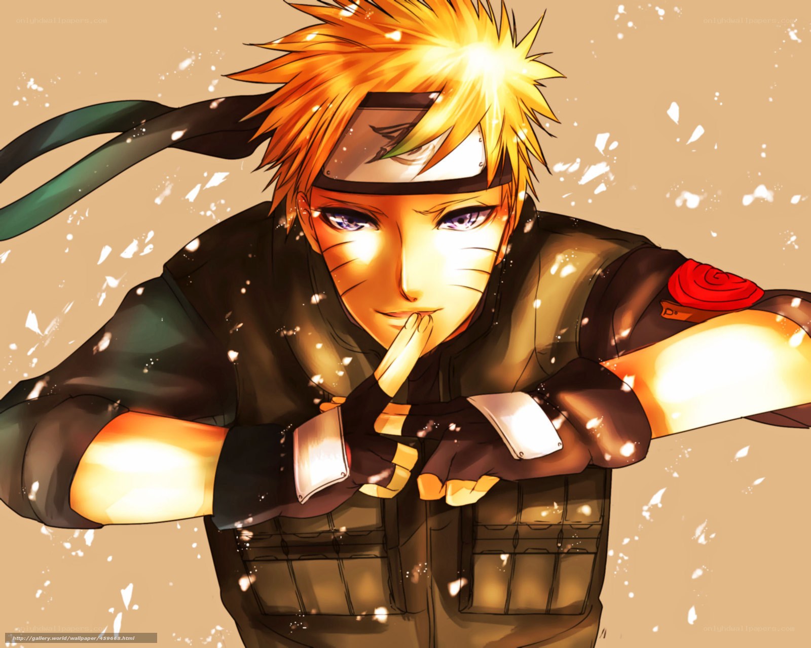 Naruto in action pose