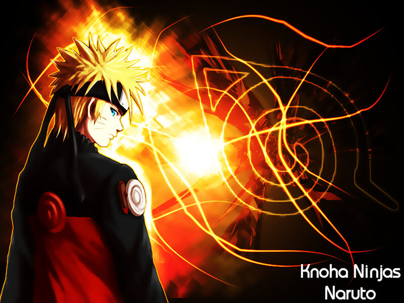 Naruto in Black Cloak — Dramatic