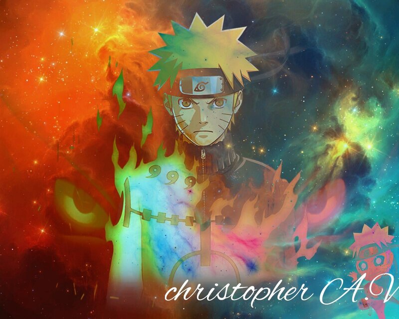 Naruto in Cosmic Flames