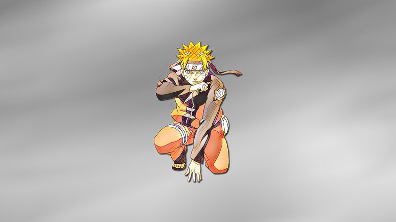 Naruto in Crouched Pose