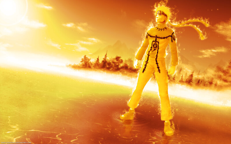 Naruto in Fiery Form