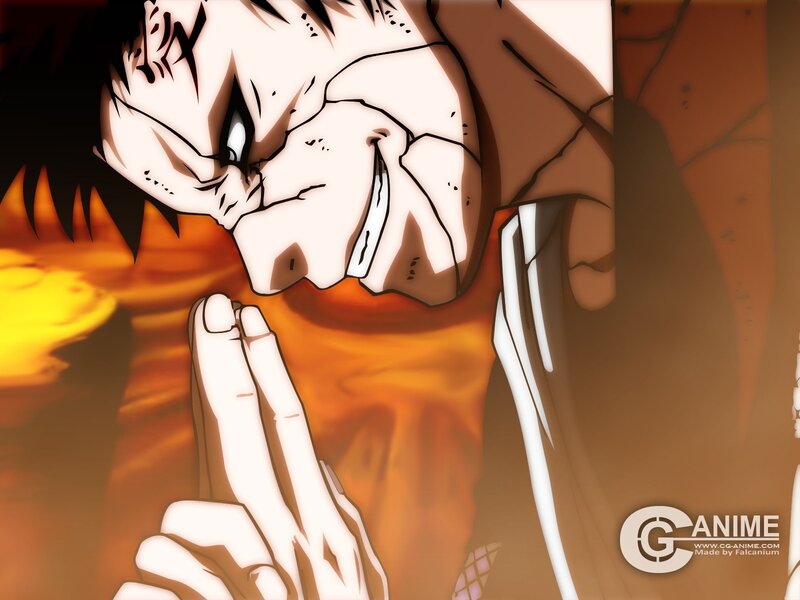 Naruto in intense focus