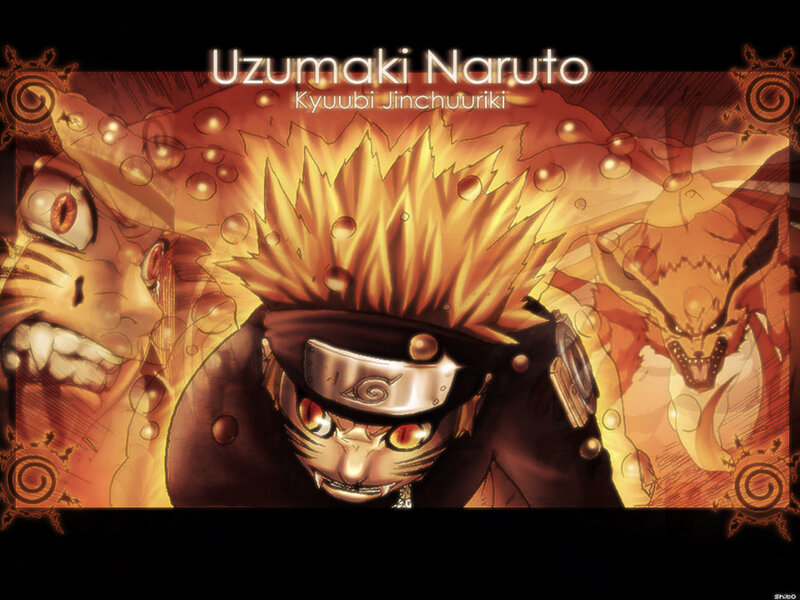 Naruto in Kyuubi form