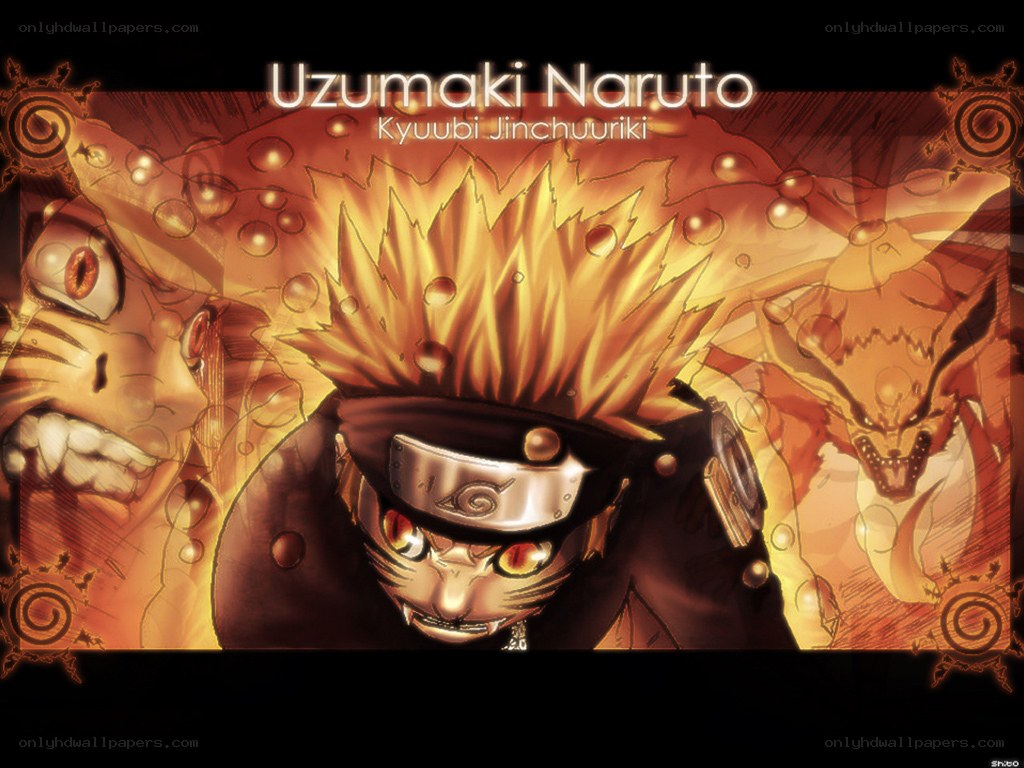 Naruto in Kyuubi form