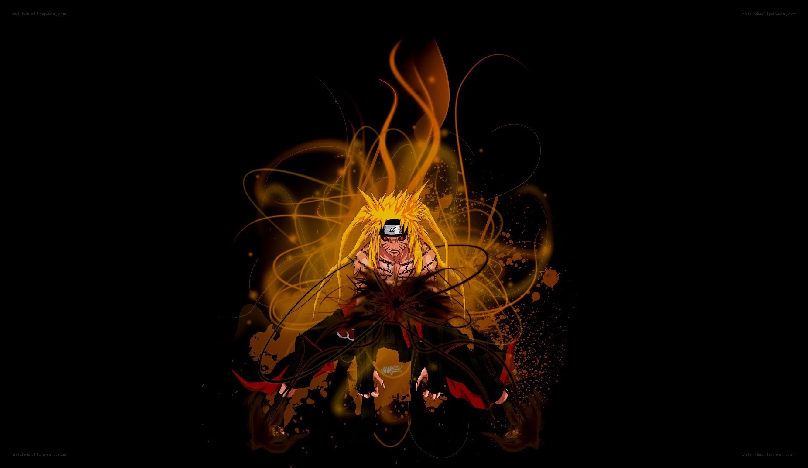 Naruto in Nine-Tails Mode
