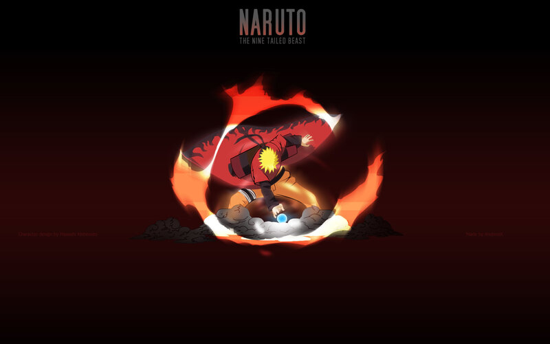 Naruto in Nine-Tails Mode