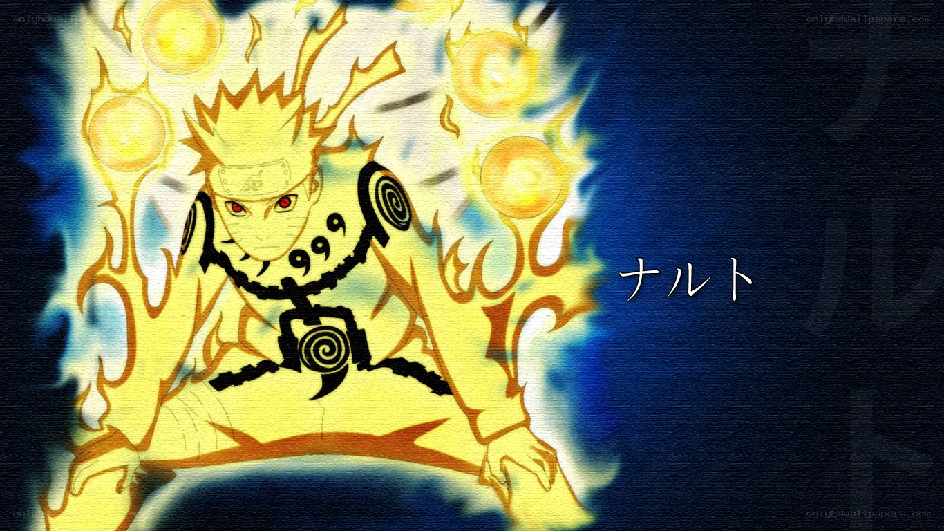 Naruto in Nine-Tails Mode