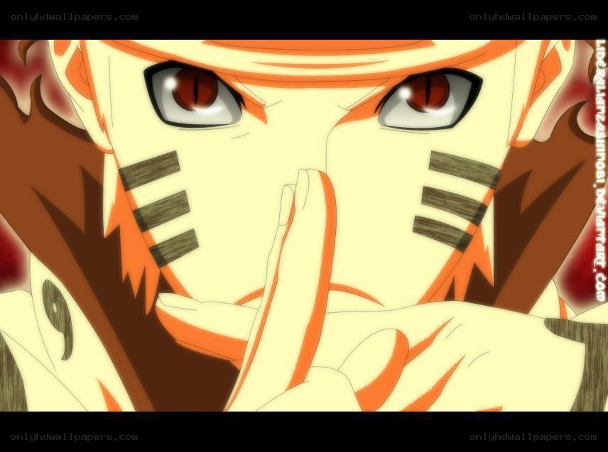Naruto in Nine-Tails Mode