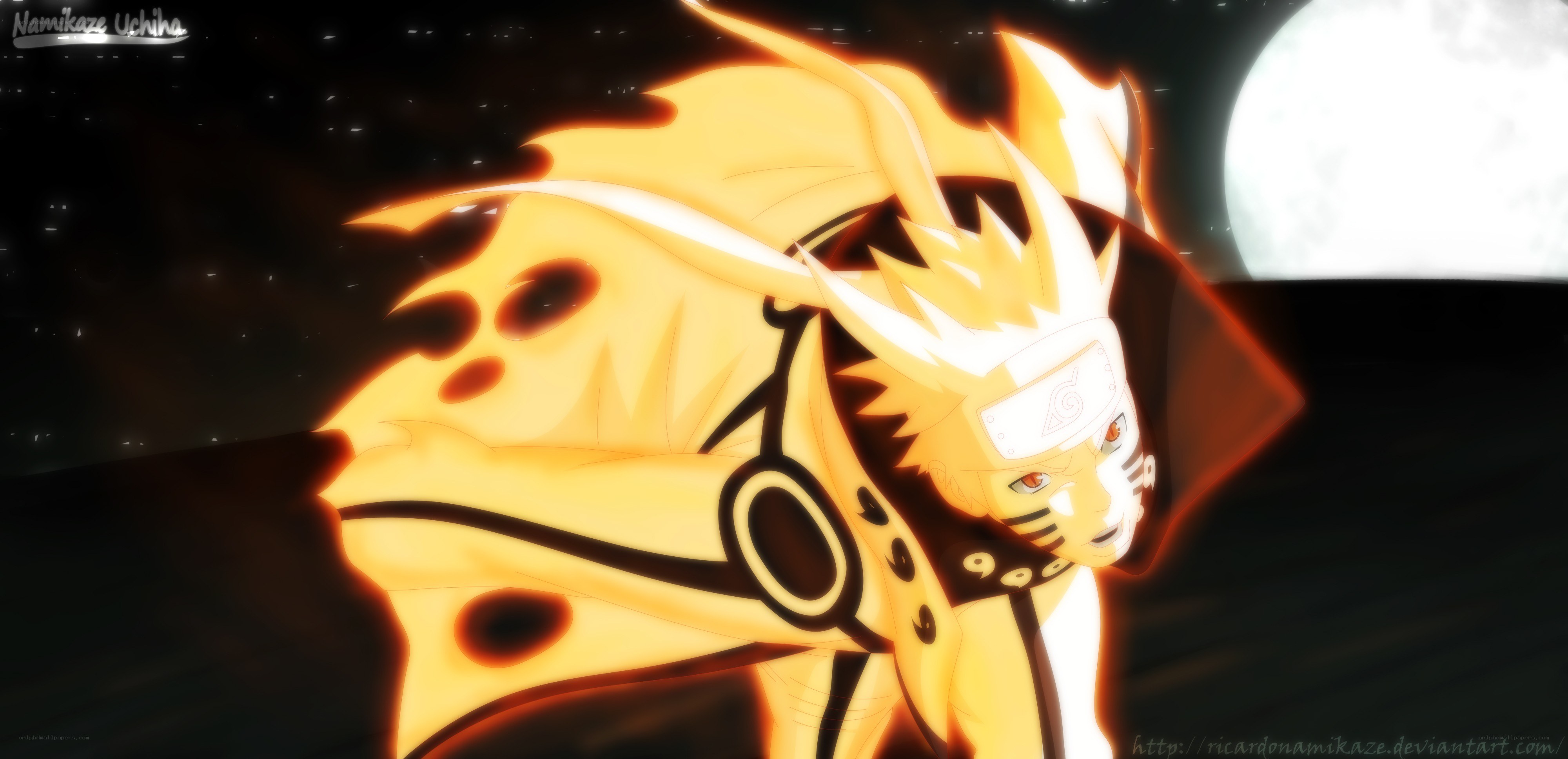 Naruto in Nine-Tails Mode