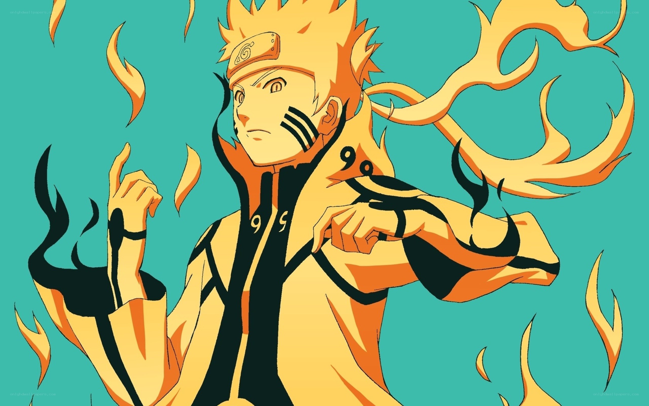 Naruto in Nine-Tails Mode