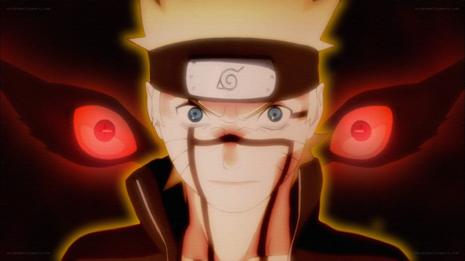 Naruto in Nine-Tails Mode