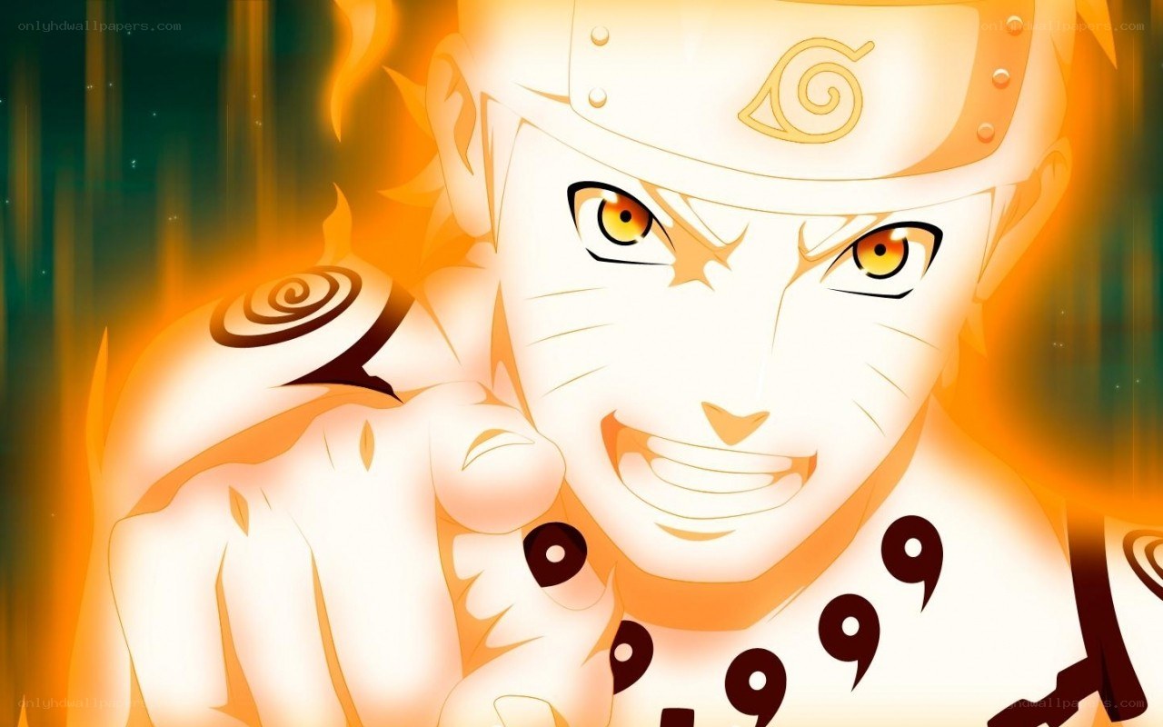 Naruto in Nine-Tails Mode