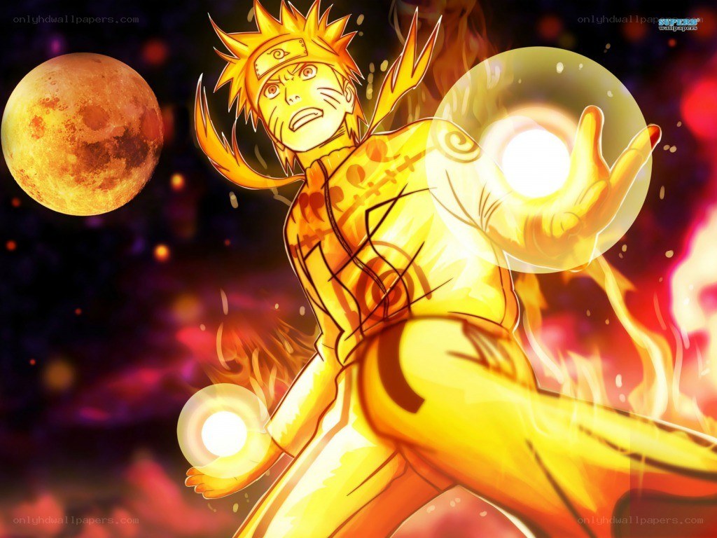 Naruto in Nine-Tails Mode