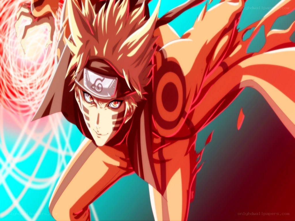 Naruto in Nine-Tails Mode