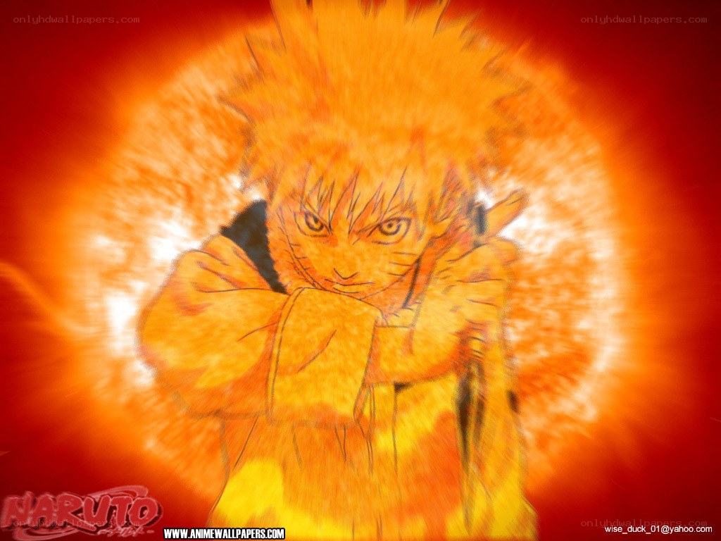Naruto in Nine-Tails Mode