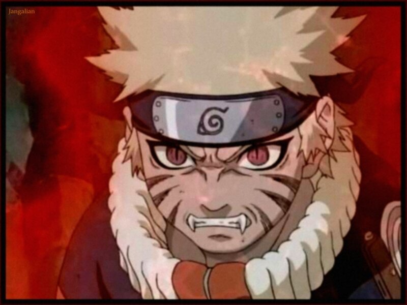 Naruto in Nine-Tails Mode