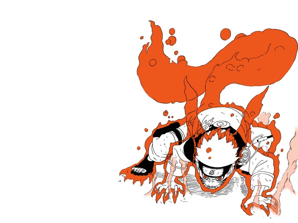 Naruto in Nine-Tails Mode
