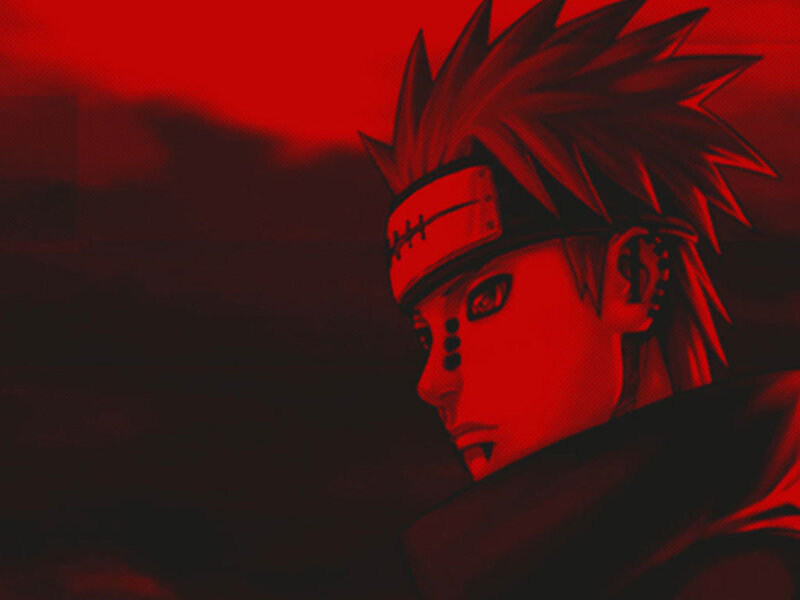 Naruto in red light