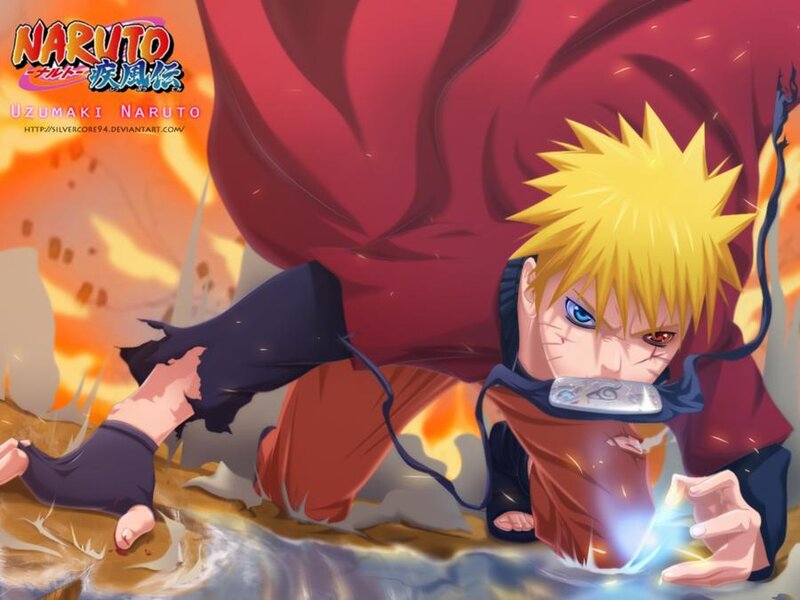 Naruto in Sage Mode — Yellow