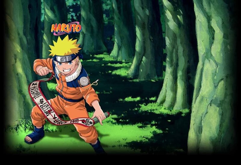 Naruto in the forest