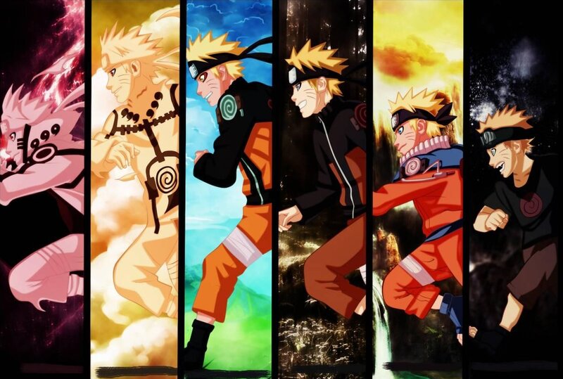 Naruto in Various Forms