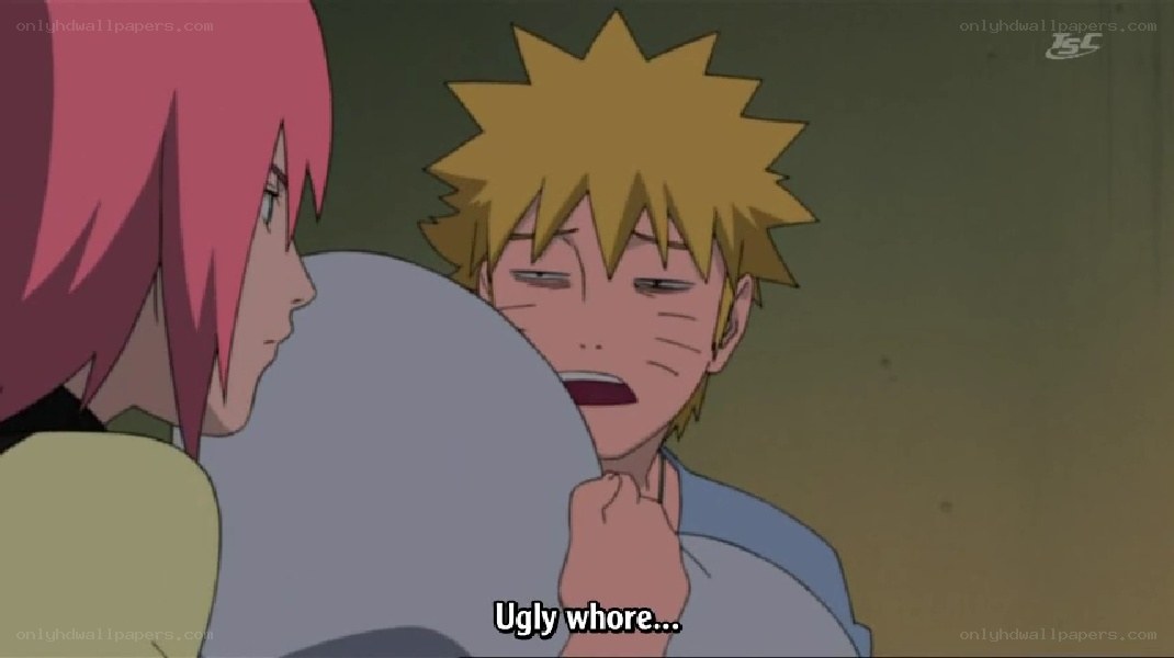 Naruto insulted by Sakura