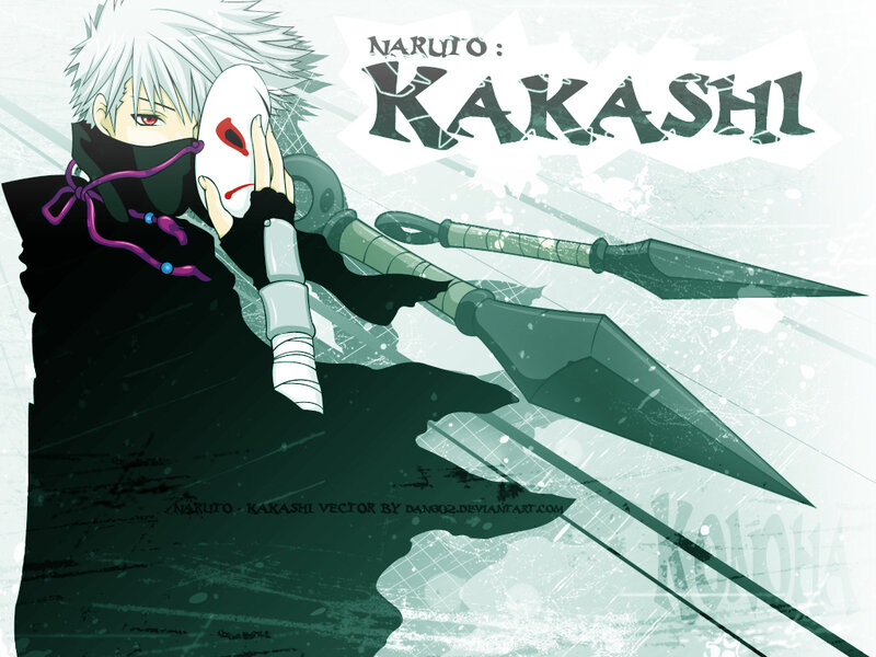 Naruto Kakashi vector art