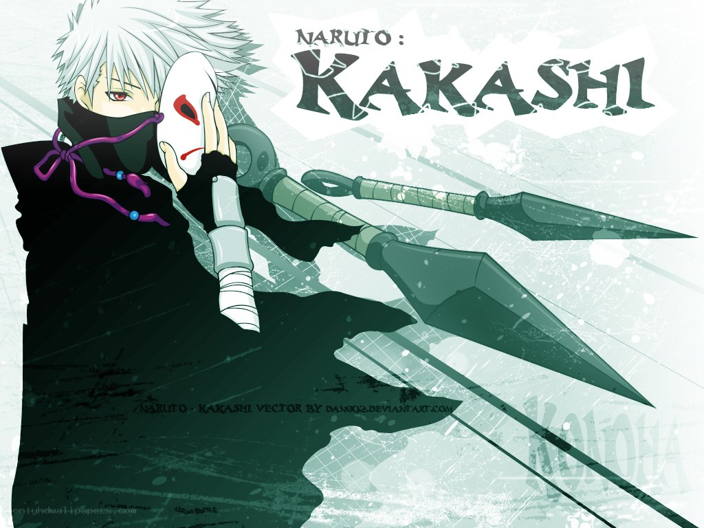 Naruto Kakashi vector art