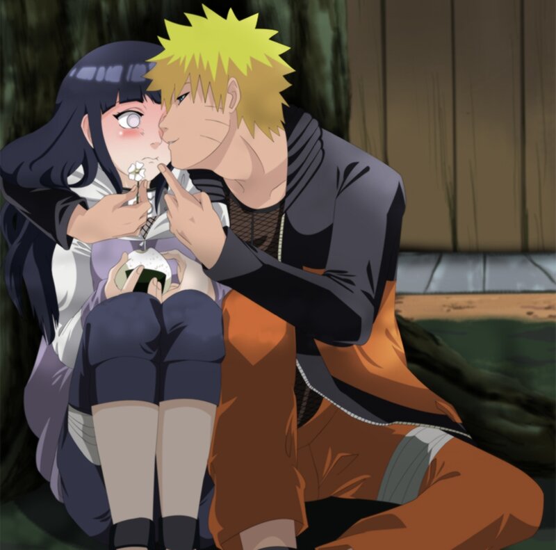 Naruto Kissing Hinata
