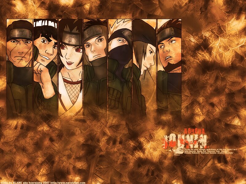 Naruto Konoha 7 wallpaper