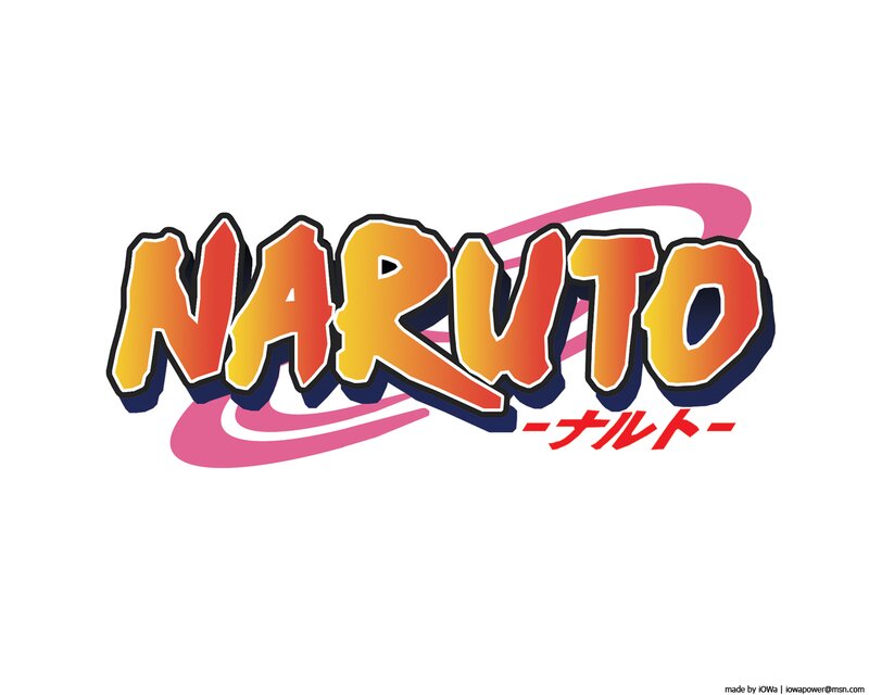 Naruto Logo — Orange