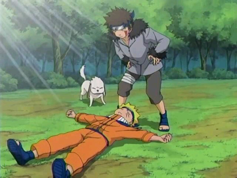 Naruto Lying on Ground