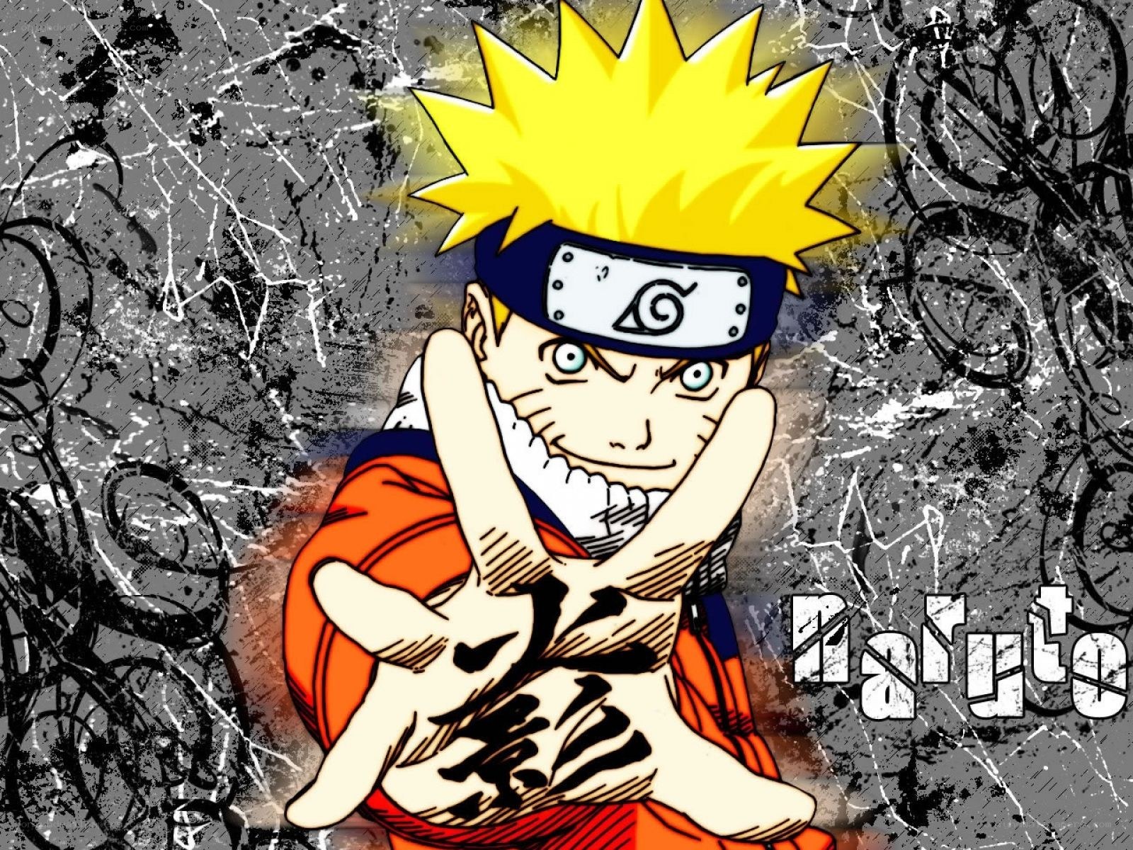 Naruto making hand sign