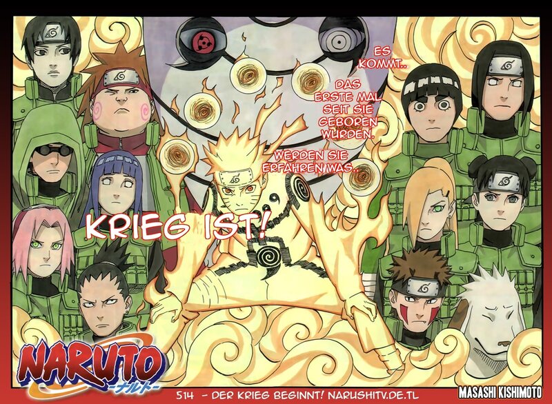 Naruto manga cover art