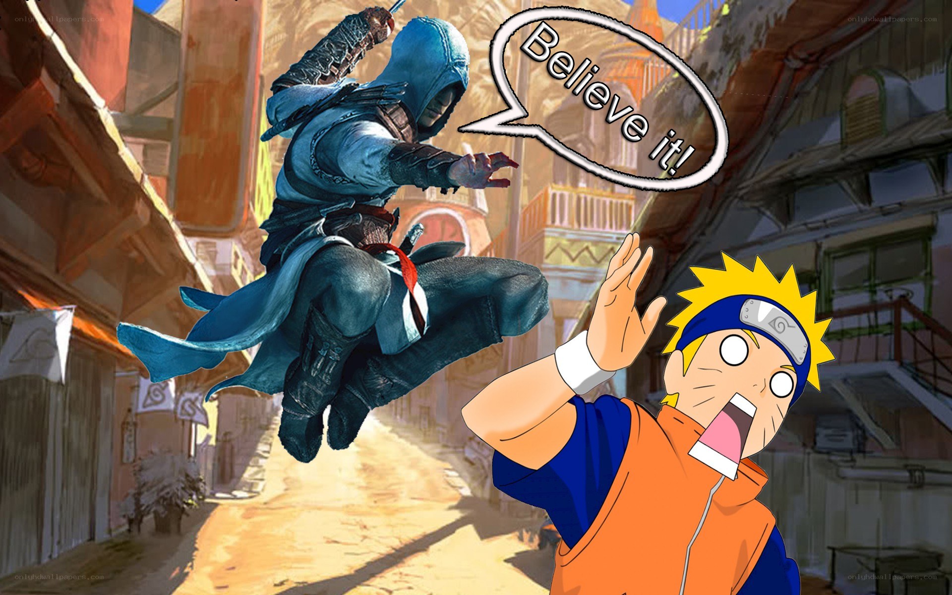 Naruto meets Assassin