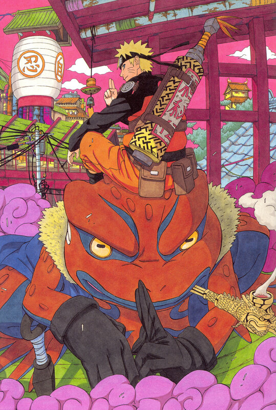 Naruto on Toad — Pink
