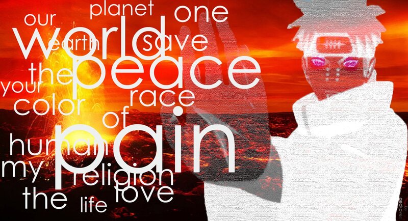 Naruto peace message