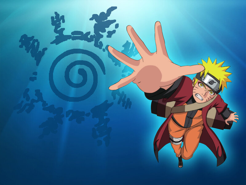 Naruto Performing a Hand Sign
