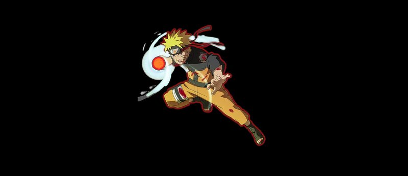 Naruto Performing a Rasengan