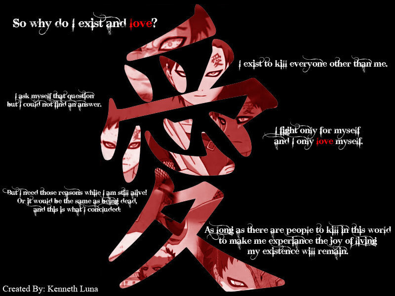 Naruto quote art