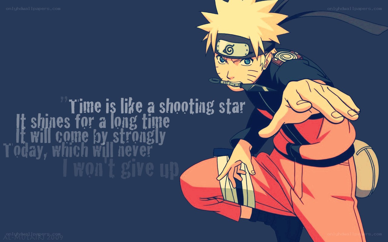 Naruto quote wallpaper