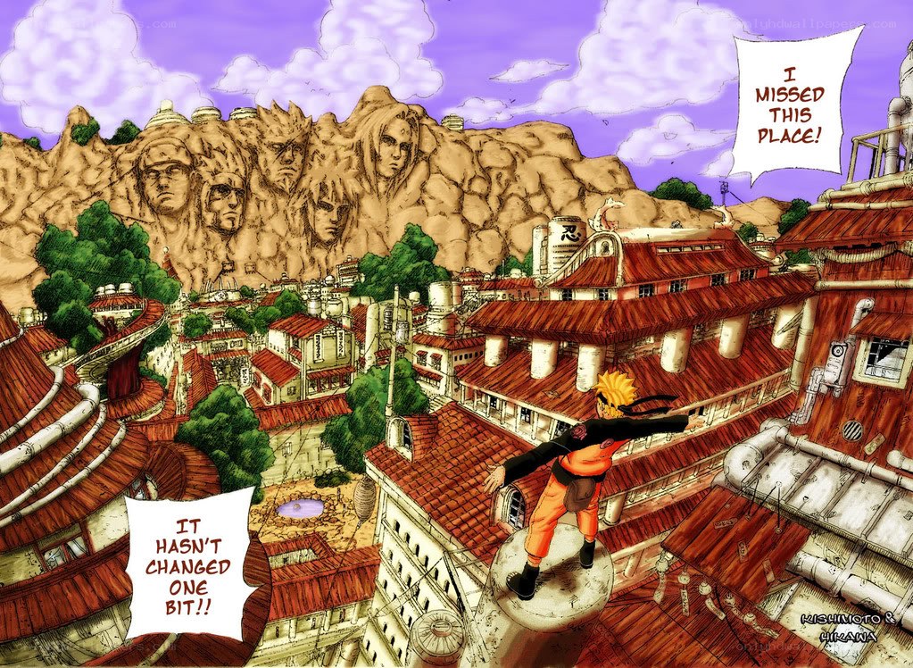 Naruto returns to Konoha