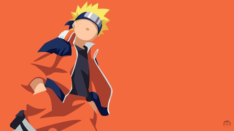 Naruto Running — Orange, Dynamic
