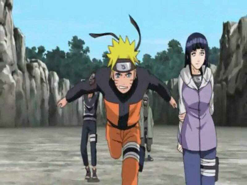 Naruto Running — Yellow