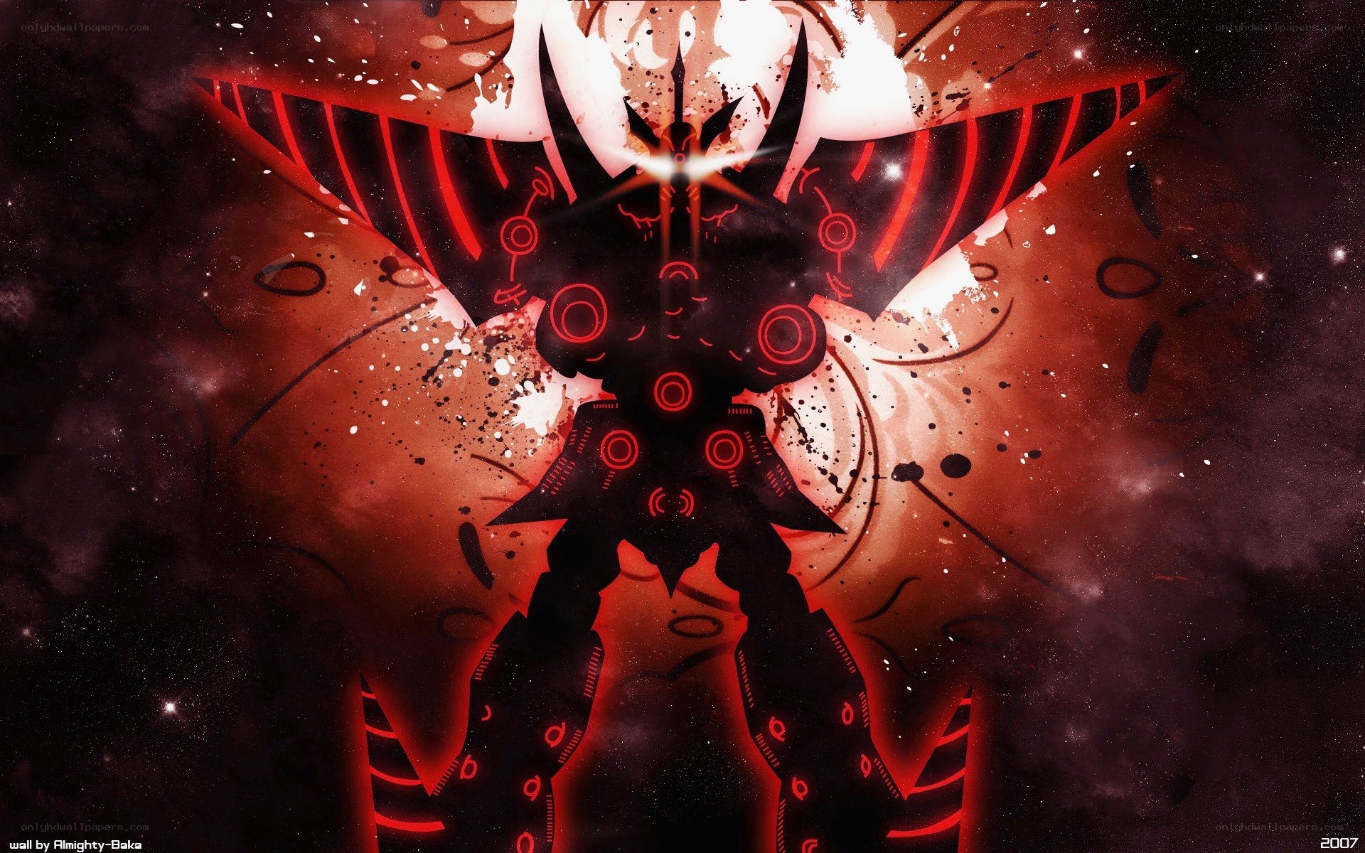 Naruto's Nine-Tails Chakra Mode