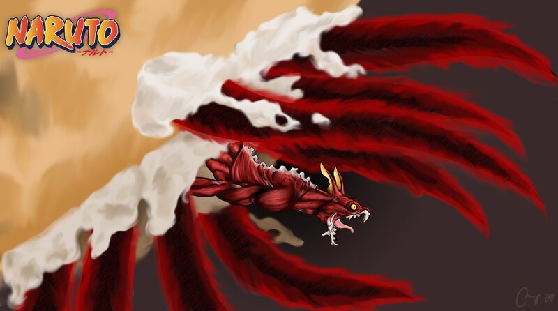 Naruto's Nine-Tails Dragon