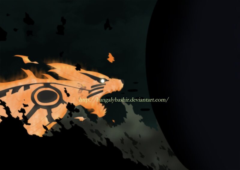 Naruto's Nine-Tails Fox