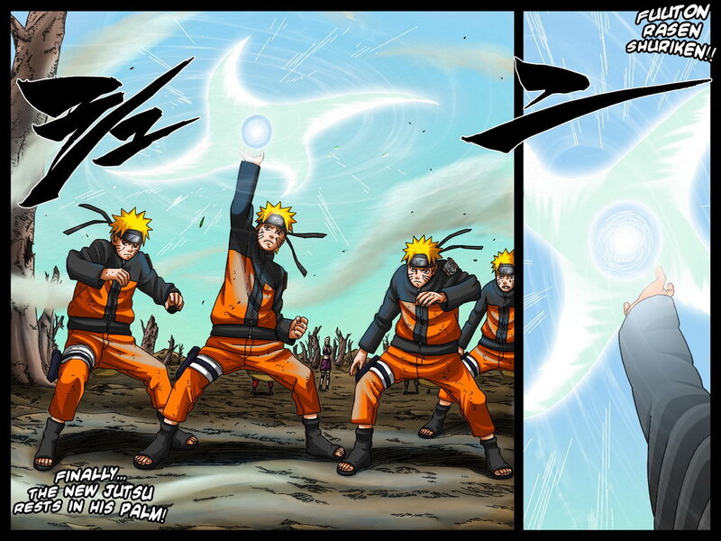 Naruto's Rasengan technique